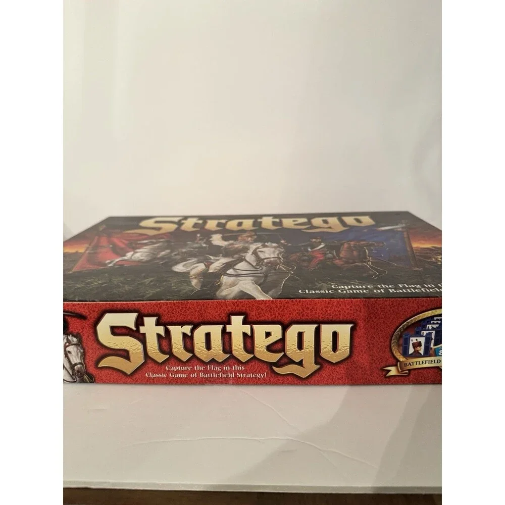 Vintage Milton Bradley Stratego Strategy Board Game Capture the Flag, 2 Players,